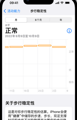 龙海iPhone手机维修如何在iPhone开启'步行稳定性通知'