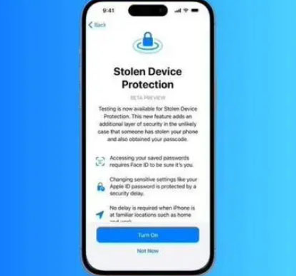 龙海苹果授权维修店分享被盗设备保护功能开启方法