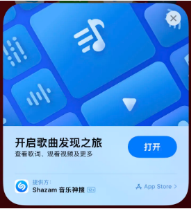 龙海苹果14维修站分享iPhone14音乐识别功能使用方法 